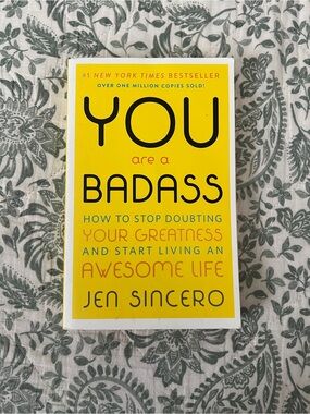 Paperback Non-Fiction, You Are a Badass, Self Help, Jen Sincero